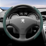 Steering Wheel Cover Breathable Leather Peugeot 3008