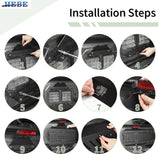 Tailgate Storage Shelf for Jeep Wrangler JL 2018+ Car Interior Accessory HEBE