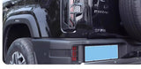 BAIC BJ40 2024-2026 Tail Light Lamp Cover Trim Anti-Scratch Protective Frame ABS Black Modified