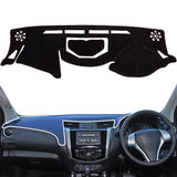 Custom Fit Dashboard Protection Mat for Nissan Navara 2015-2019 Dashboard Mat CATUSIKI Right-Rudder