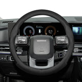 Breathable Leather Steering Wheel Cover for Hyundai Car Interior Accessory Hocasen