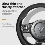 Ultra-Thin Breathable Leather Cover for Vinfast Car Interior Accessory Hocasen