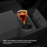 Tesla Cybertruck 2024-2026 Cup Holder Central Control Drinks Holder Silicone Water Cup Storage Box Drinks holders OEM