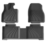 Subaru Solterra Toyota BZ4X 2023-2025 Waterproof Car Floor Mats for TPE Cargo Liner