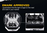 Superbright Offroad Spot Work Light 12v 24v LED Light Bar 6000K Drl White & Amber Light for Car SUV 4x4 Boat ATV