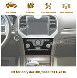 Carbon Fiber Interior Trim Kit for Chrysler 300 Car Interior Accessory HEBE