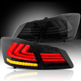 LED Tail Lights Sequential Signal Honda Accord 13-17