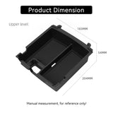 Smabee for Ford Bronco 4Door 2025+ Center Armrest Storage Box Double Layered Car Tray Car Interior Accessory Smabee
