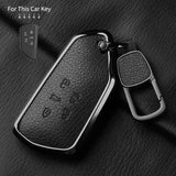 Leather Car Key Case Cover for Volkswagen Golf 8 MK8 Car Interior Accessory OEM