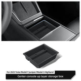 Smabee for Tesla Model Y Launch 2025 Juniper/Model 3 Highland Car Center Console Storage Box Tray Accessories Tidying