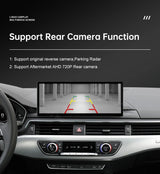12.3 Inch Linux Multimedia Screen for Audi A4 A5 2016-2019