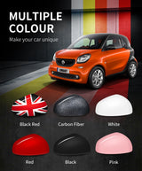 PC Rearview Mirror Cover for Smart 453 Fortwo Forfour Car Interior Accessory GMUNI