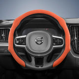 Premium Suede Snap-On Steering Wheel Cover for Volvo