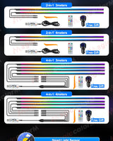 Symphony RGB LED Ambient Light Strips USB 3Meters LED Ambient Light MAGIC COLORM