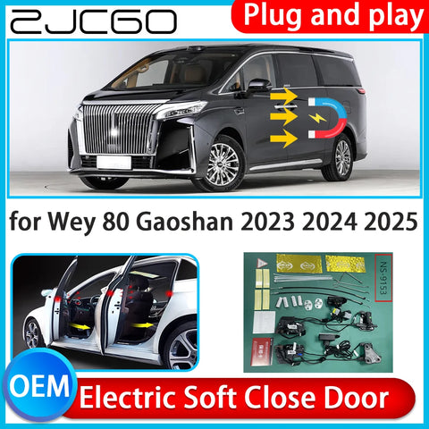 Automatic Electric Soft Close Door Kit for Wey 80 Gaoshan Car Interior Accessory ZJCGO Default Title