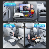 Multifunctional Car Travel Tray Foldable Backseat Desk with Cup Holder Car Travel Tray NONE