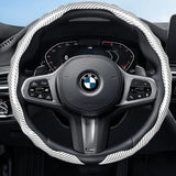 BMW Snap-On Carbon Fiber Sports Steering Wheel Cover
