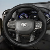 Matte Carbon Fiber Cover for Ram 1500 2500 3500 Car Interior Accessory Hocasen
