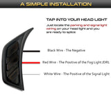 LED Light Fender Marker for Jeep Wrangler & Gladiator LED Ambient Light iJDM