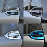 Stainless Steel Door Handle Covers for Smart Fortwo Car Interior Accessory GMUNI