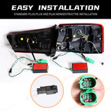 LED Tail Light Assembly for Audi A6 C7 2012-2015 Car Interior Accessory MAGIC COLORM