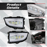 LED DRL Headlight with Turn Signal for Mitsubishi Lancer Car Interior Accessory MAGIC COLORM