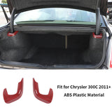 Interior Trim Cover Red Carbon Fiber for Chrysler 300C