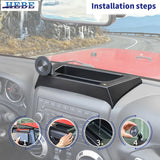 Magnetic Suction Console Mount for Jeep Wrangler JK Car Interior Accessory HEBE