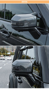 Side Rear View Mirror Cover Protective Shell for Jetour Traveller T2 Black Warrior 5 7 Seat Car Exterior Accessories Exterior