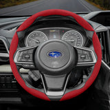 Subaru Anti-Slip Suede Steering Wheel Cover Set