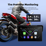 7.0 inch Wireless CarPlay DVR GPS for Universal Motorcycle