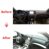 Custom Fit Plush Dashboard Cover for Infiniti G Series 2008-2015 Dashboard Mat CATUSIKI