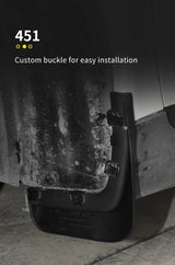 Heavy Duty Mudguards for Smart 451 453 Fortwo