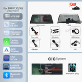 Snapdragon Wireless CarPlay Radio for BMW X5 X6 2007–2013
