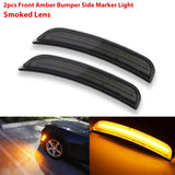 Smoked LED Side Marker Lights For Dodge Charger 15-22