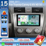 2K QLED Android Head Unit with Wireless CarPlay for Camry XV40