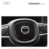 Steering Wheel Sequin Frame for Volvo XC90 S60 Car Interior Accessory LINGLUYANG