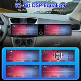 24.6" Dual Screen Android 13 Head Unit for Nissan Sylphy