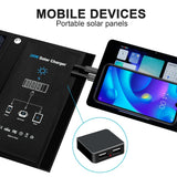 28/21/14W Foldable Solar Panel Portable Solar Panels Charger USB 6V DC Full time Power Solar Panel Mobile Power Supply