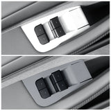 Tesla Model Y Launch 2025 Juniper Car Glass Lift Switch Panel Door Armrest Lift Control Trim Cover Silicone Car Interior Acce