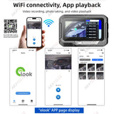 3.4" Motorcycle GPS Monitor with Wireless CarPlay