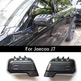 For Jaecoo J7 Chery Tiggo 7 Sport C-DM Car Rearview Mirror Cover Anti-Collision Exterior Carbon Fiber Decoration Accessories