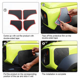 Aluminum Fender Cover for Suzuki Jimny 2019-2025 Car Interior Accessory HEBE