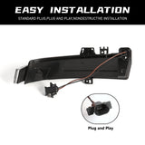 LED Mirror Turn Signal for Mercedes-Benz Models Car Interior Accessory MAGIC COLORM