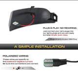 Flow LED Side Mirror Light for Ford Ranger 2019-2023 LED Ambient Light iJDM