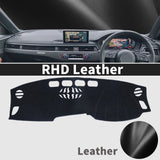 Premium Leather Dashboard Cover Mat for Audi A5 S5 RS5 2017-2024