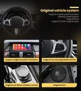 Snapdragon Wireless CarPlay Radio for BMW X5 X6 2007–2013