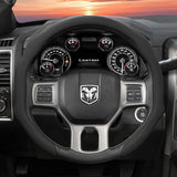 Perforated Leather Steering Cover for Ram 1500
