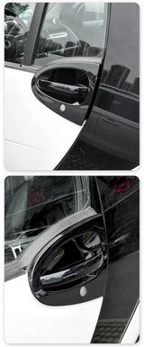 Carbon Fiber Door Handle Cover Smart 451 Fortwo