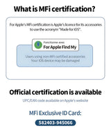 GPS Charger MFi Certified for Apple iPhone Tracker